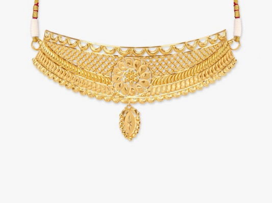 Royal Charm Gold Necklace Set