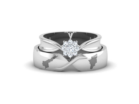 Platinum Couple Rings
