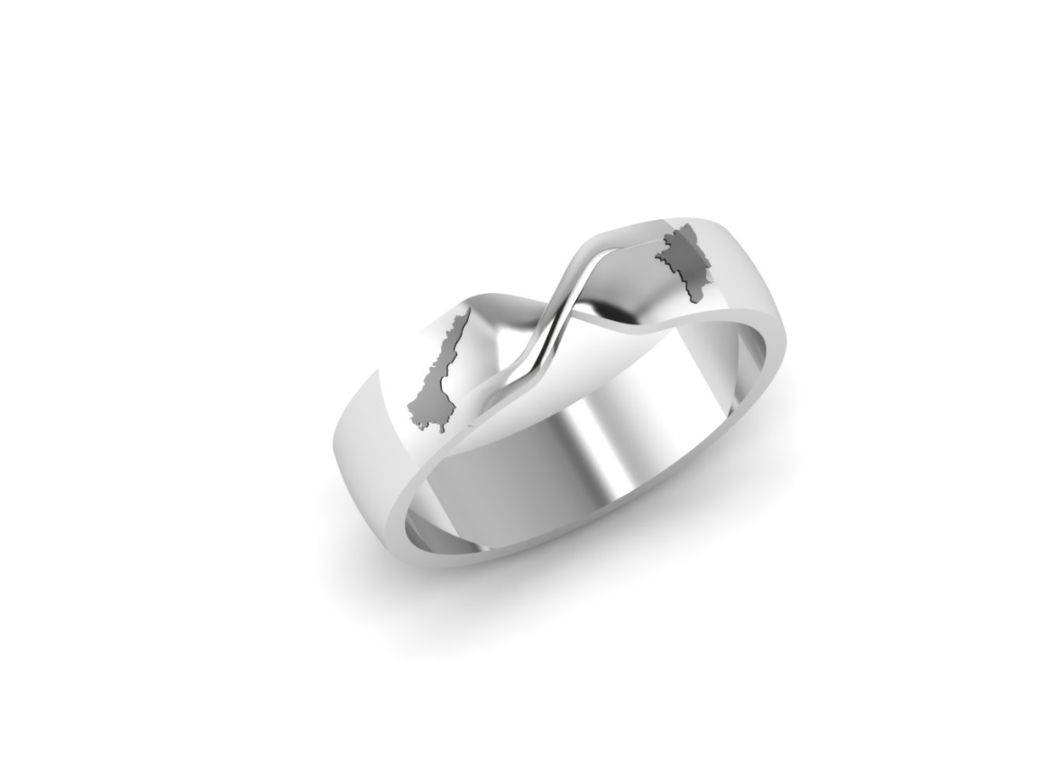 Platinum Couple Rings