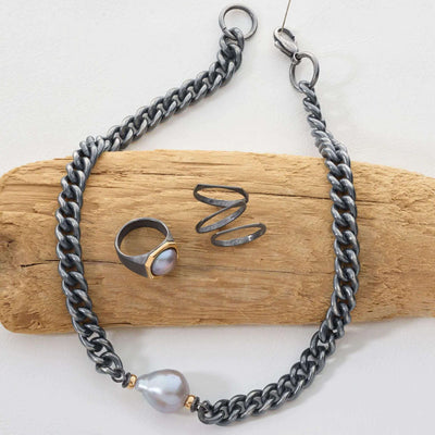 Oxidized Silver