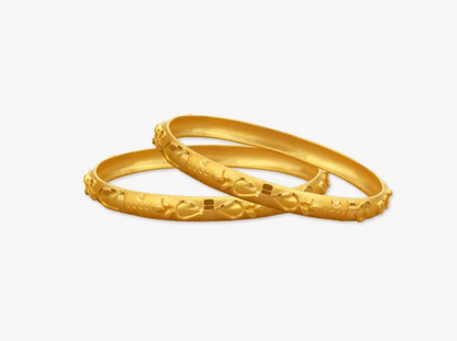 Traditional Gold Bangle Set