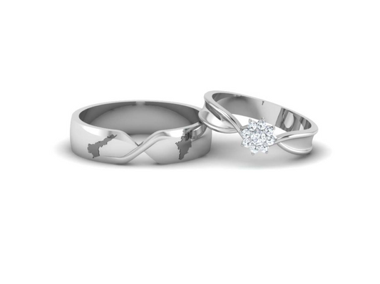 Platinum Couple Rings